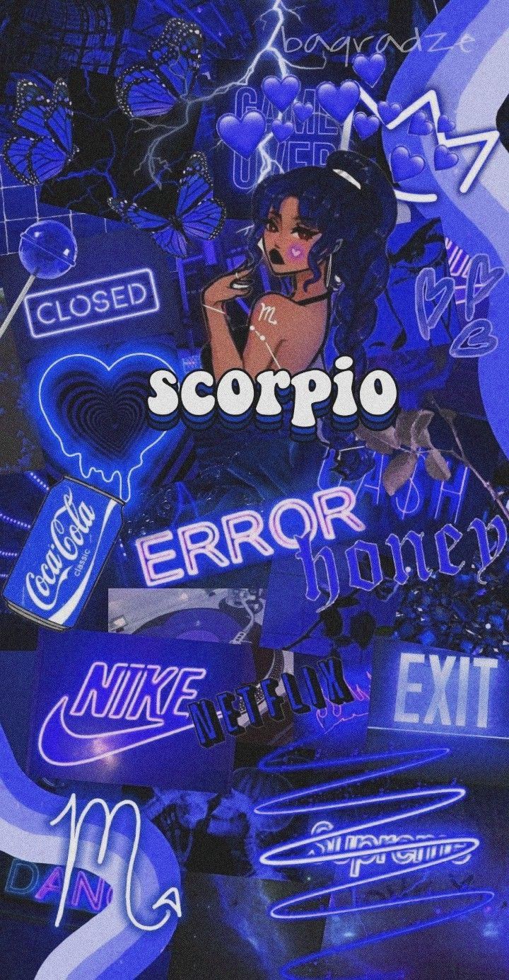 Aesthetic Scorpio wallpaper by me! (OC) - Scorpio