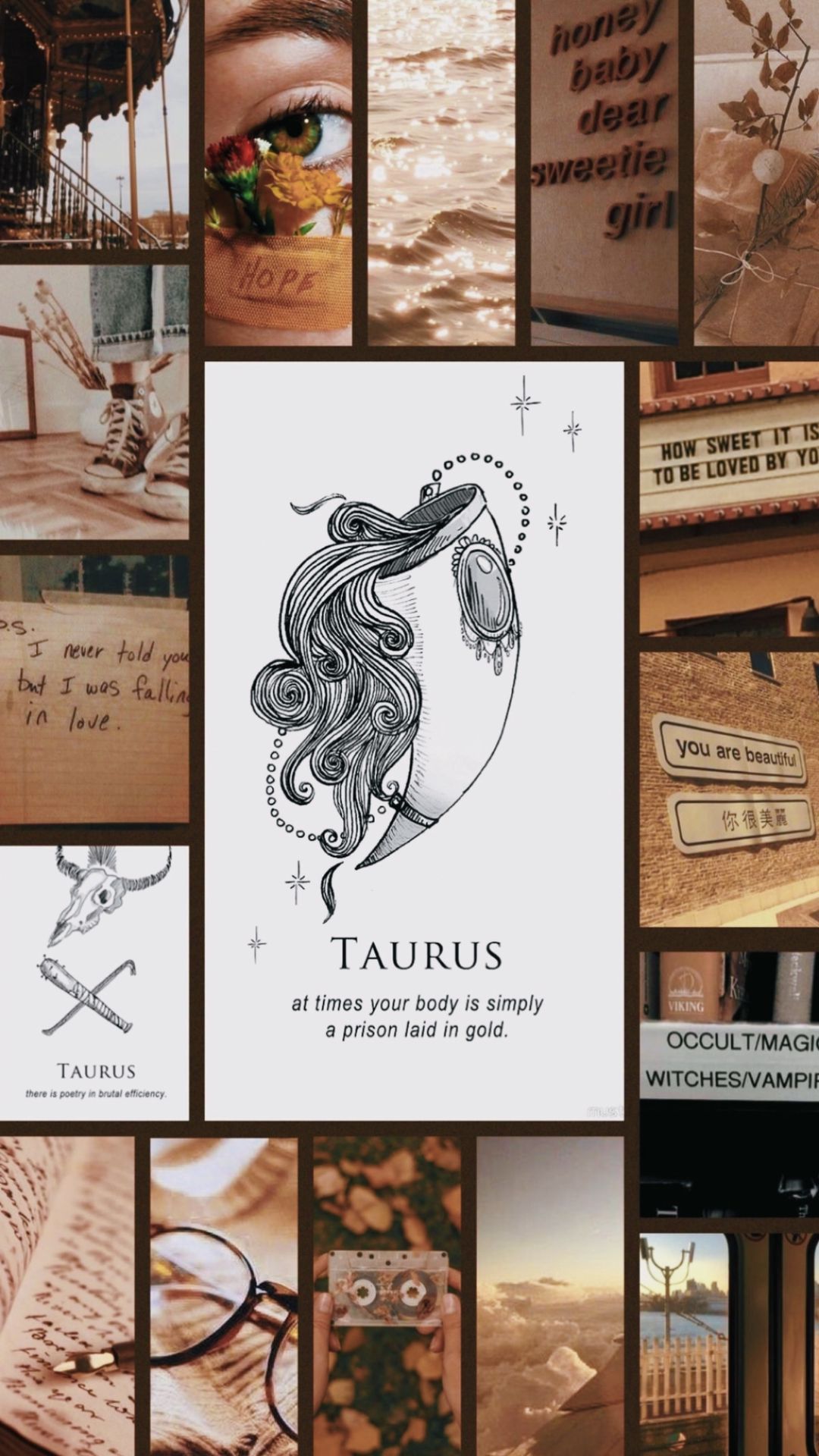 Taurus Aesthetic Wallpaper Free Taurus Aesthetic Background