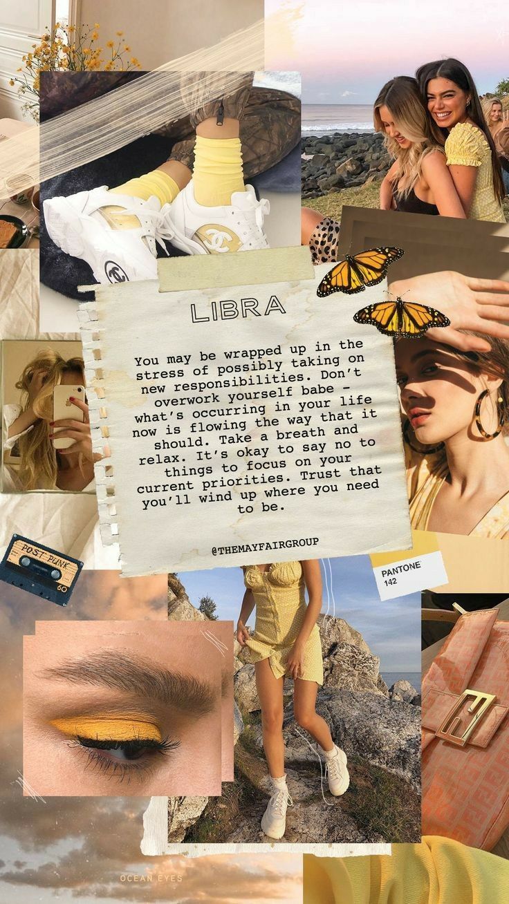 A collage of pictures with the word libra on it - Libra