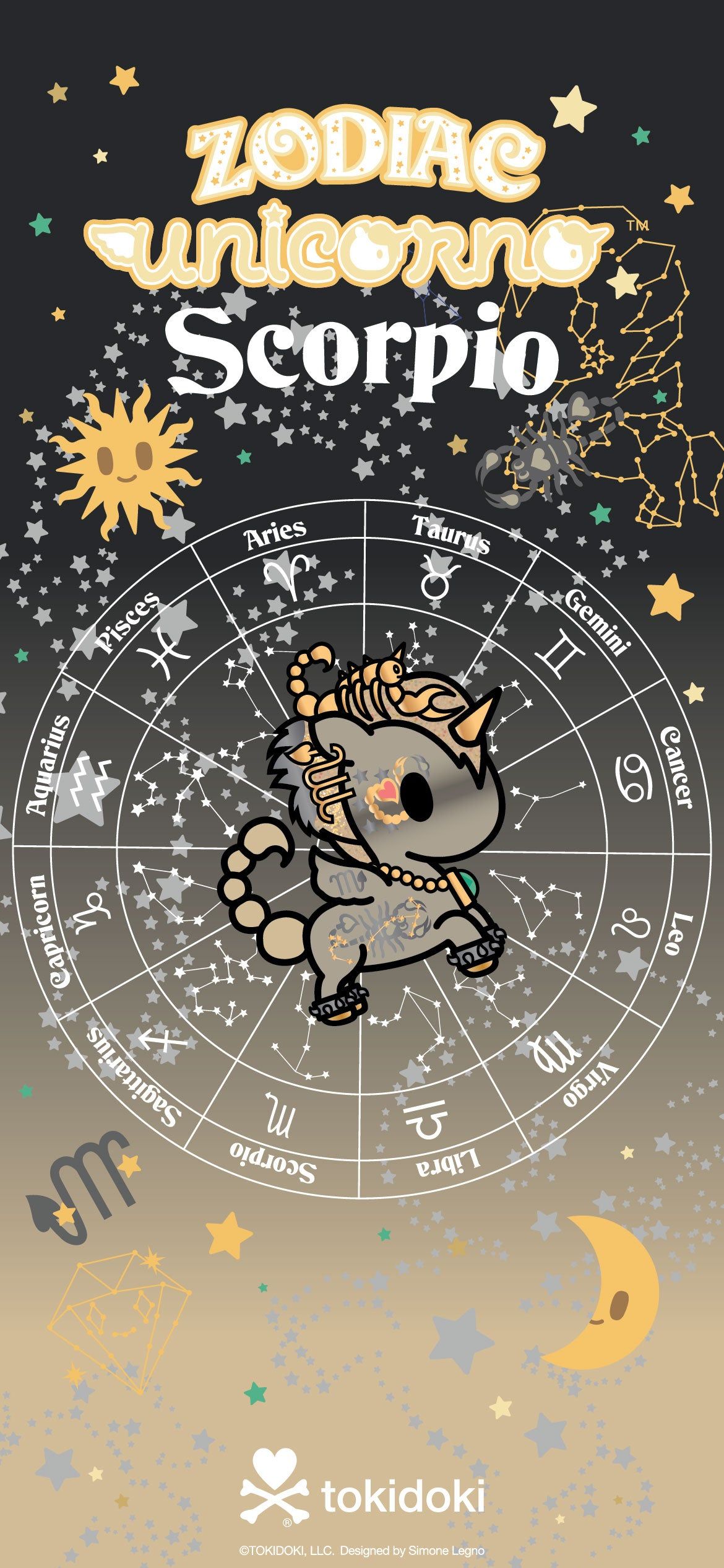 Zodiac Scorpio Unicorno