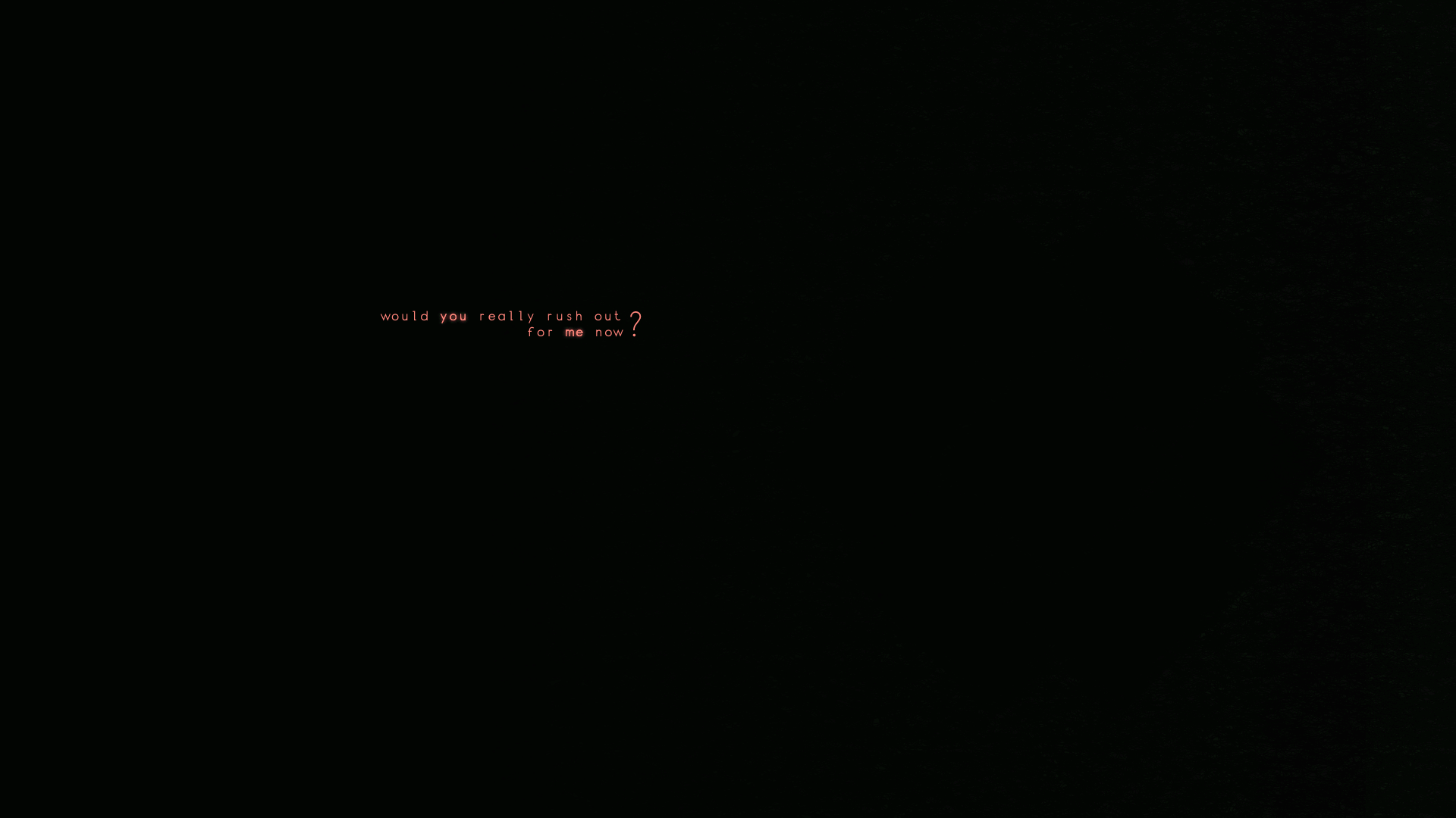 A black screen with the words 'i am not afraid' - Music