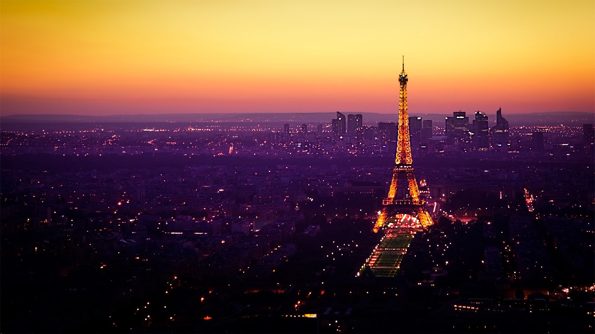 Paris at Night Wallpaper