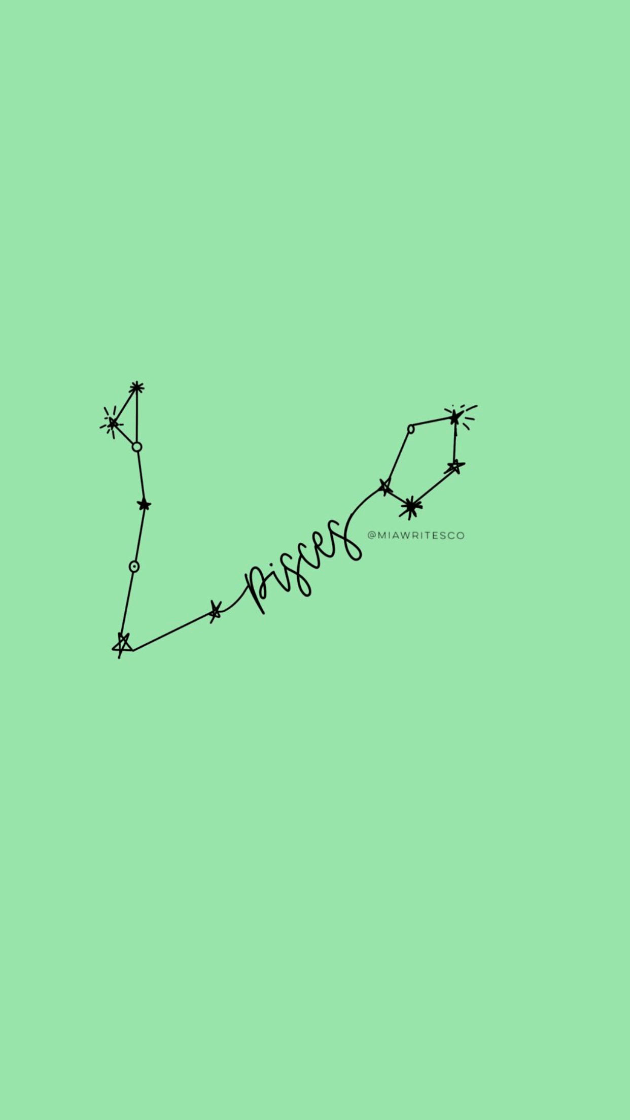 Pisces Constellation Wallpaper