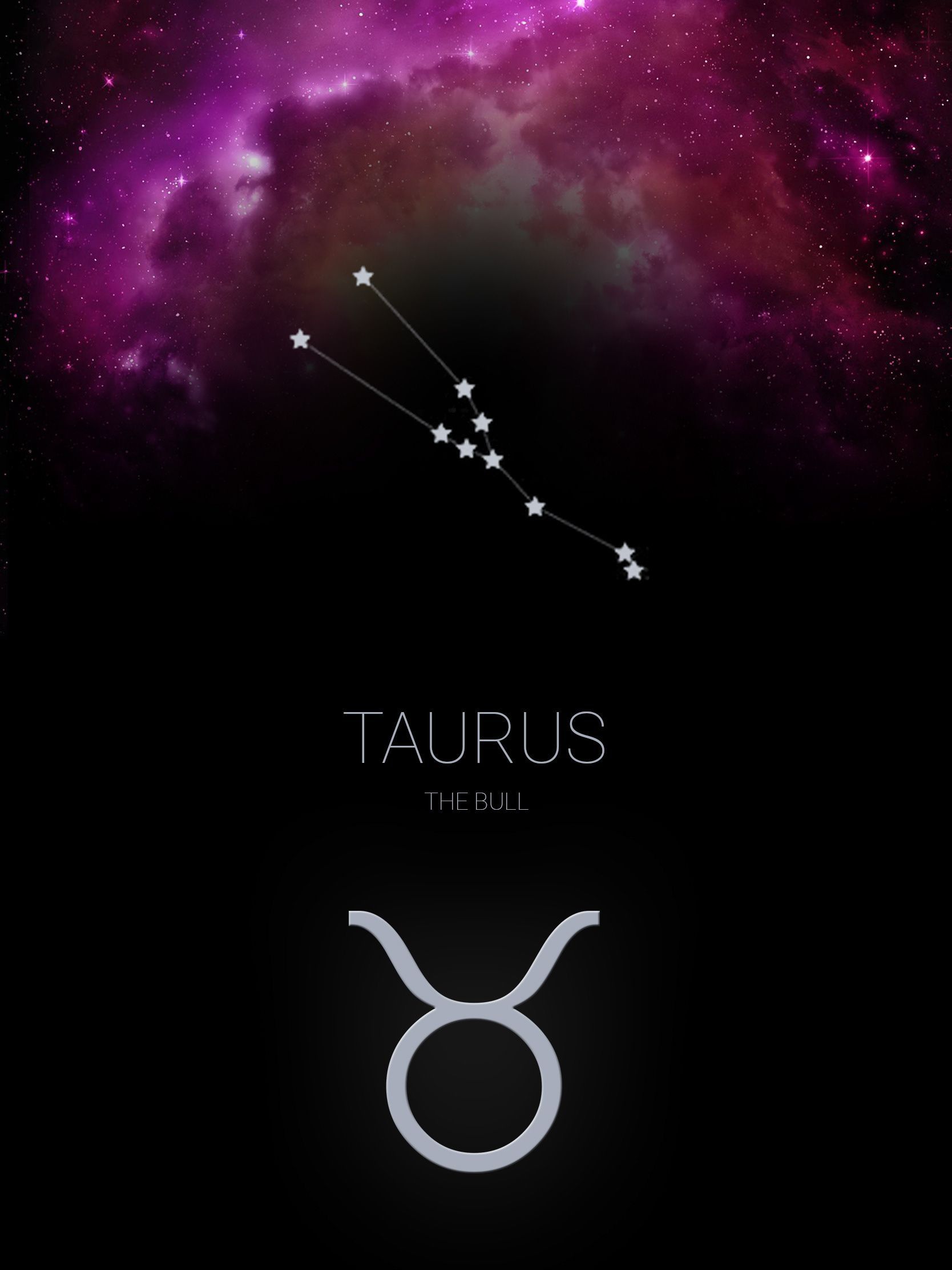 Taurus is the bull, and is represented by the symbol of the bull. - Taurus