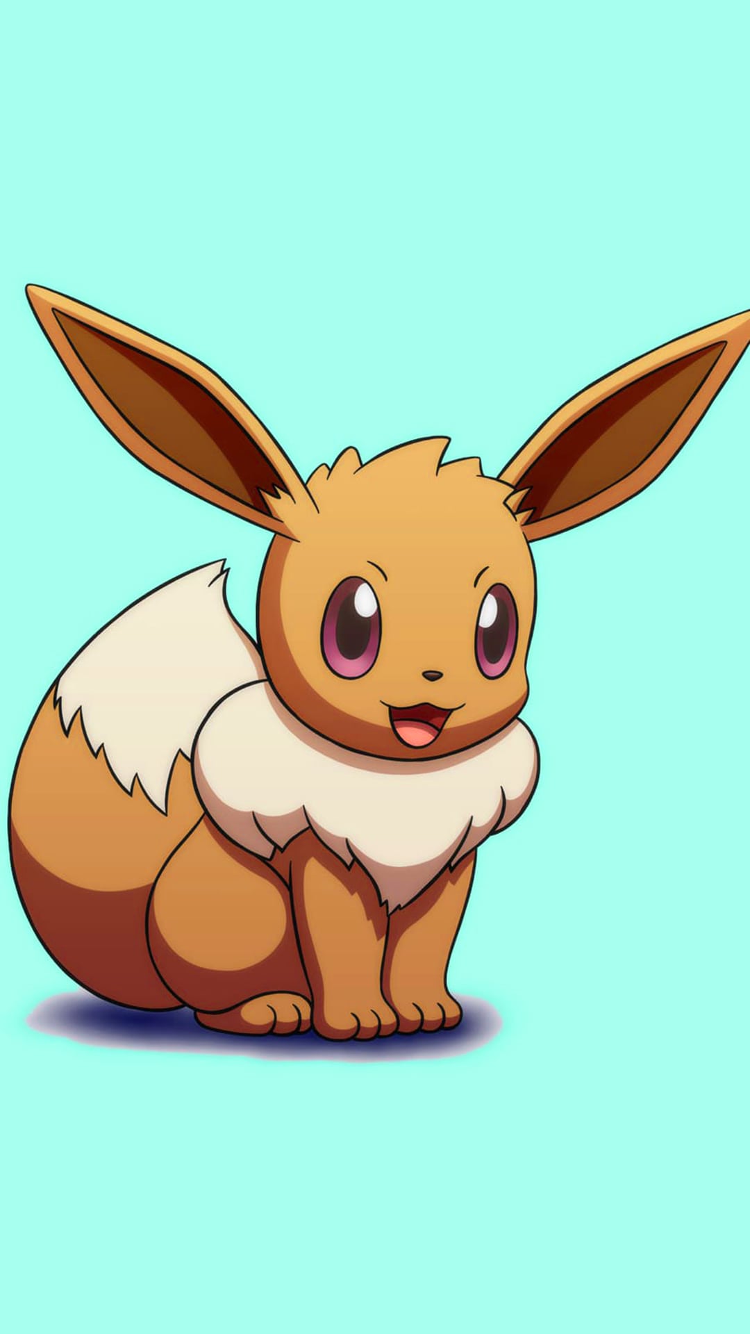 A cute pokemon with big ears and white fur - Pokemon