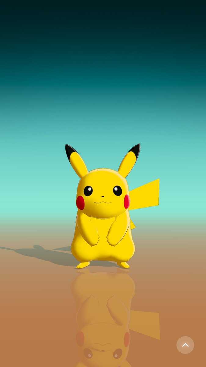 A cute Pikachu wallpaper for iPhone with a blue and yellow background - Pokemon