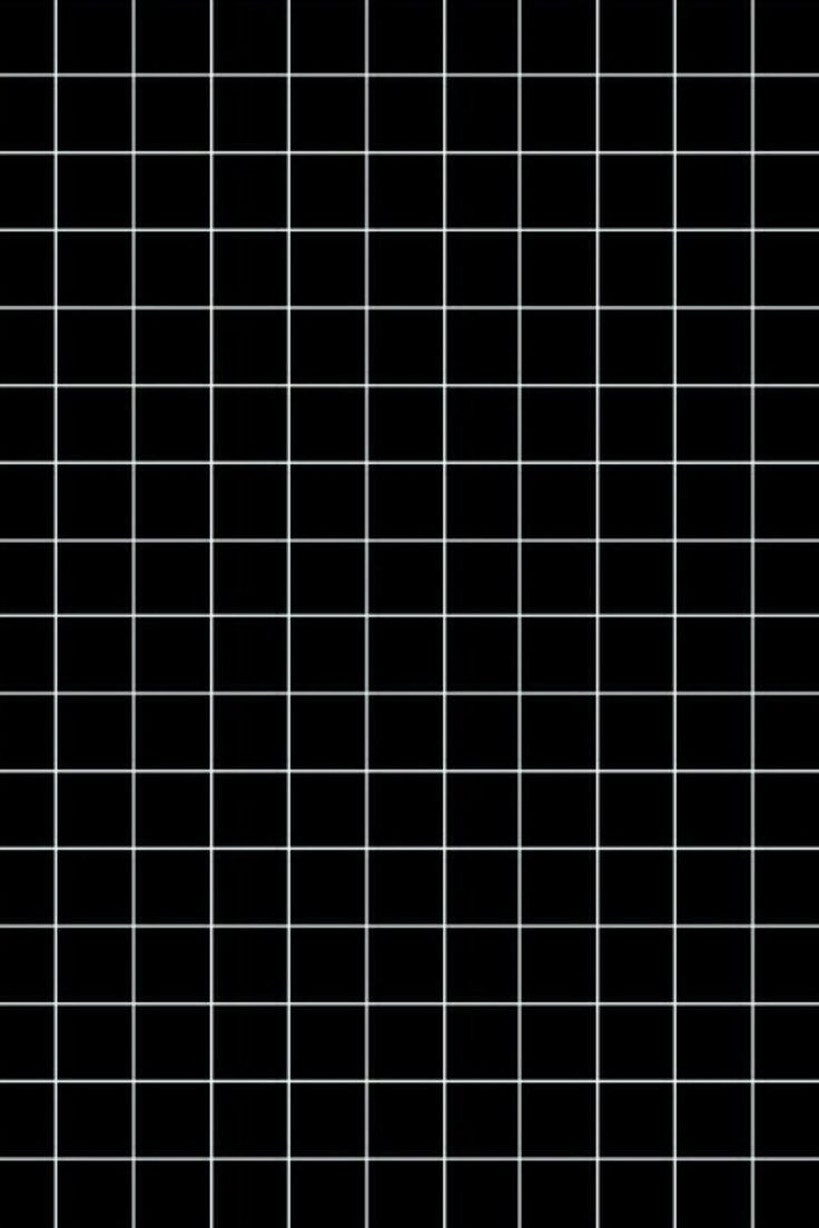 A black and white square with squares - Grid