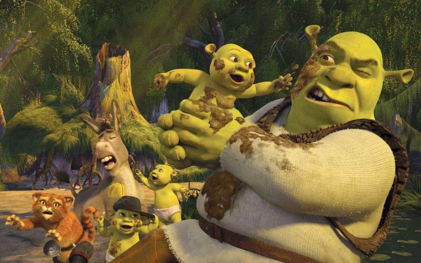 Download Funny Shrek Wallpaper