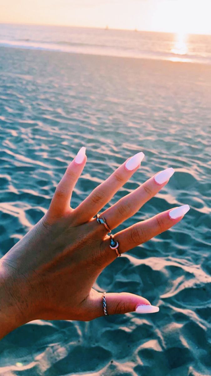 beach nails edited with vsco. Beach nails, Nails, Vsco beach