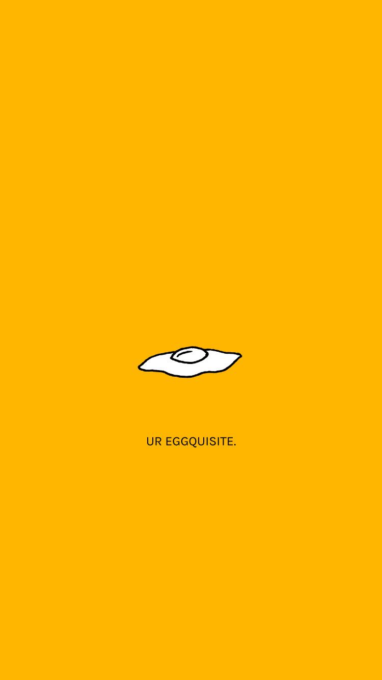 The ufo in a yellow background - Egg
