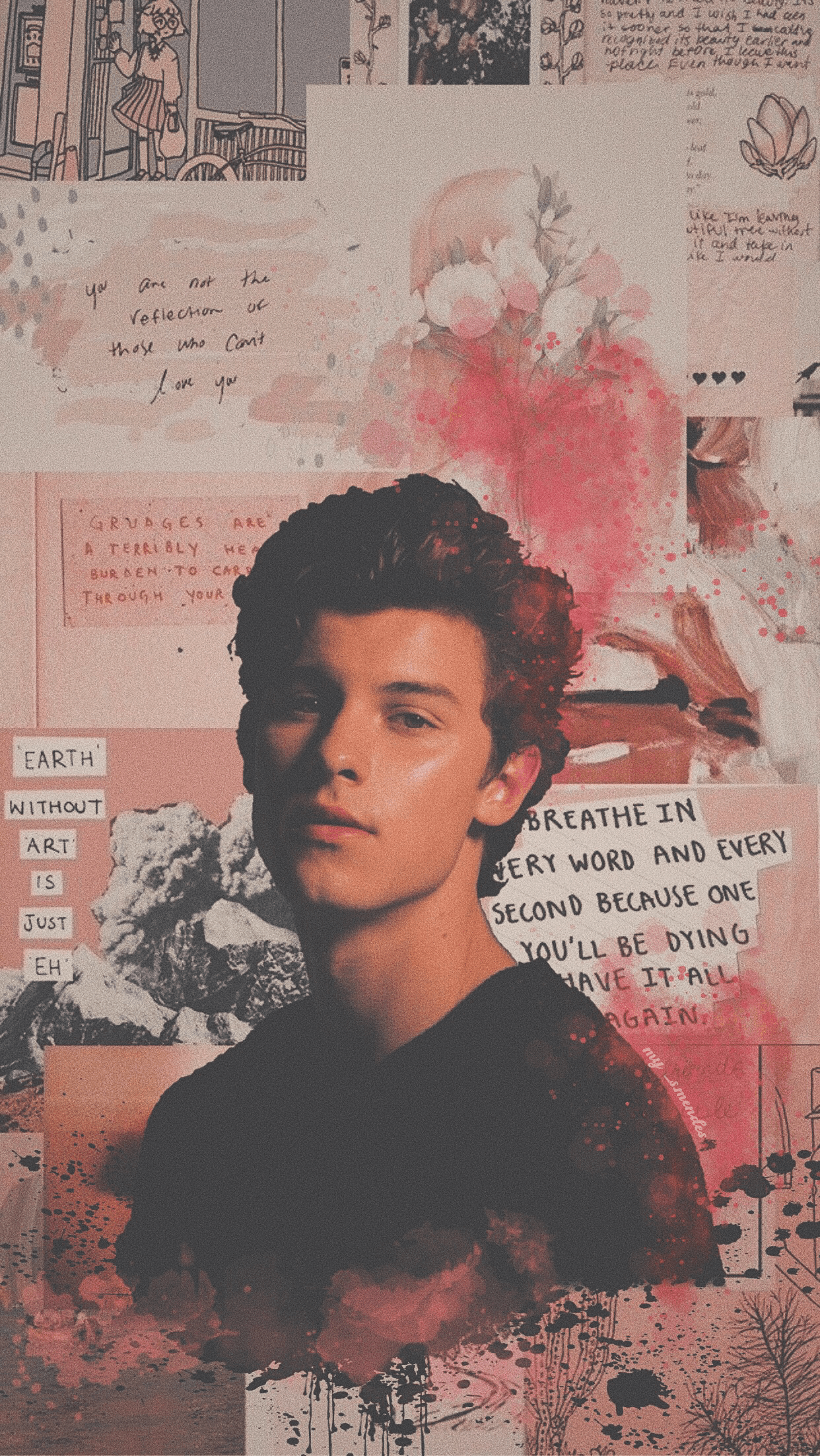 Aesthetic shawn mendes wallpaper made by me! - Shawn Mendes