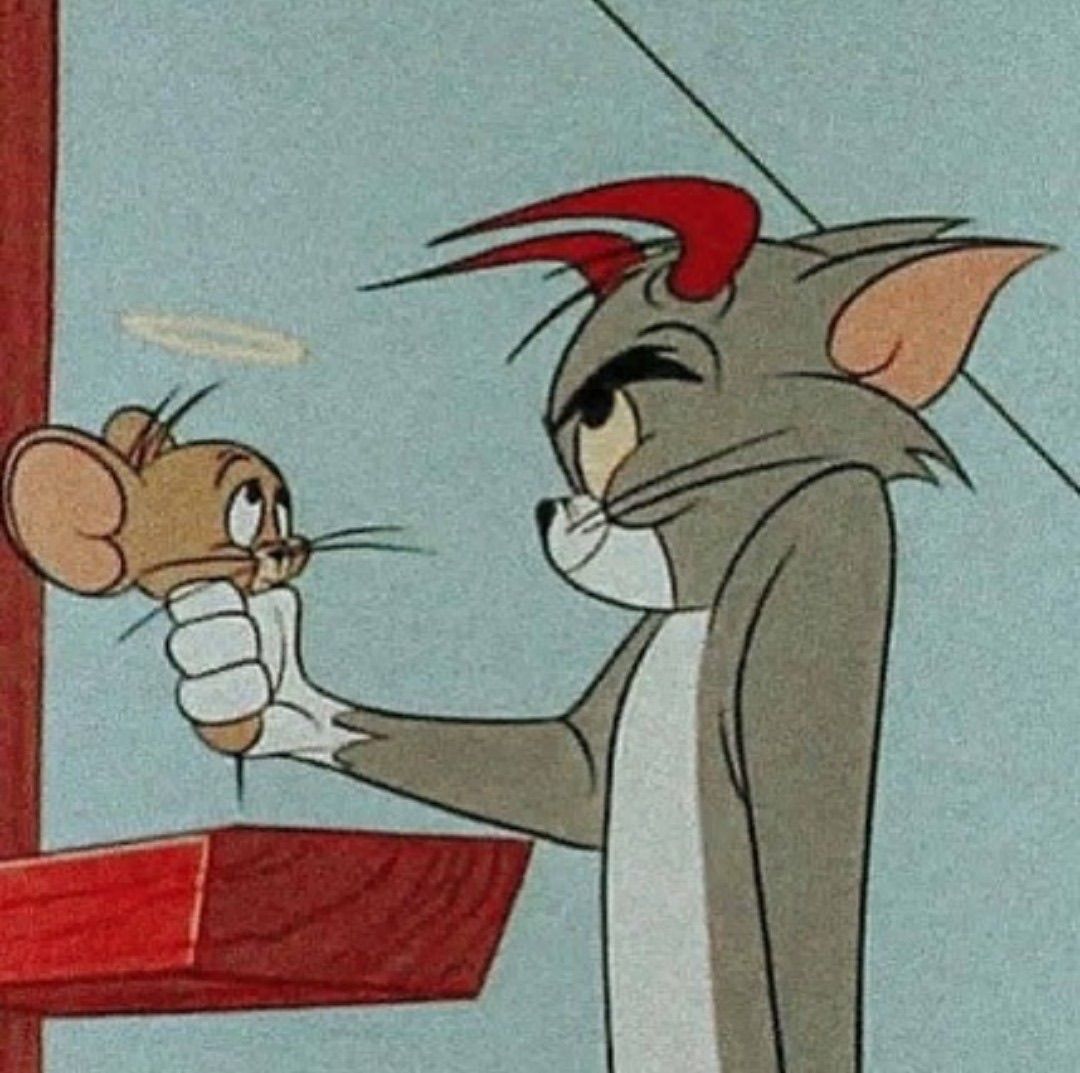 Tom and Jerry are the most famous cat and mouse characters in the world. - Tom and Jerry