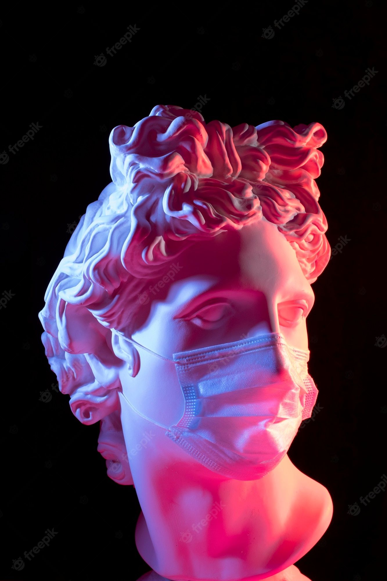 Greek Statue Head Image