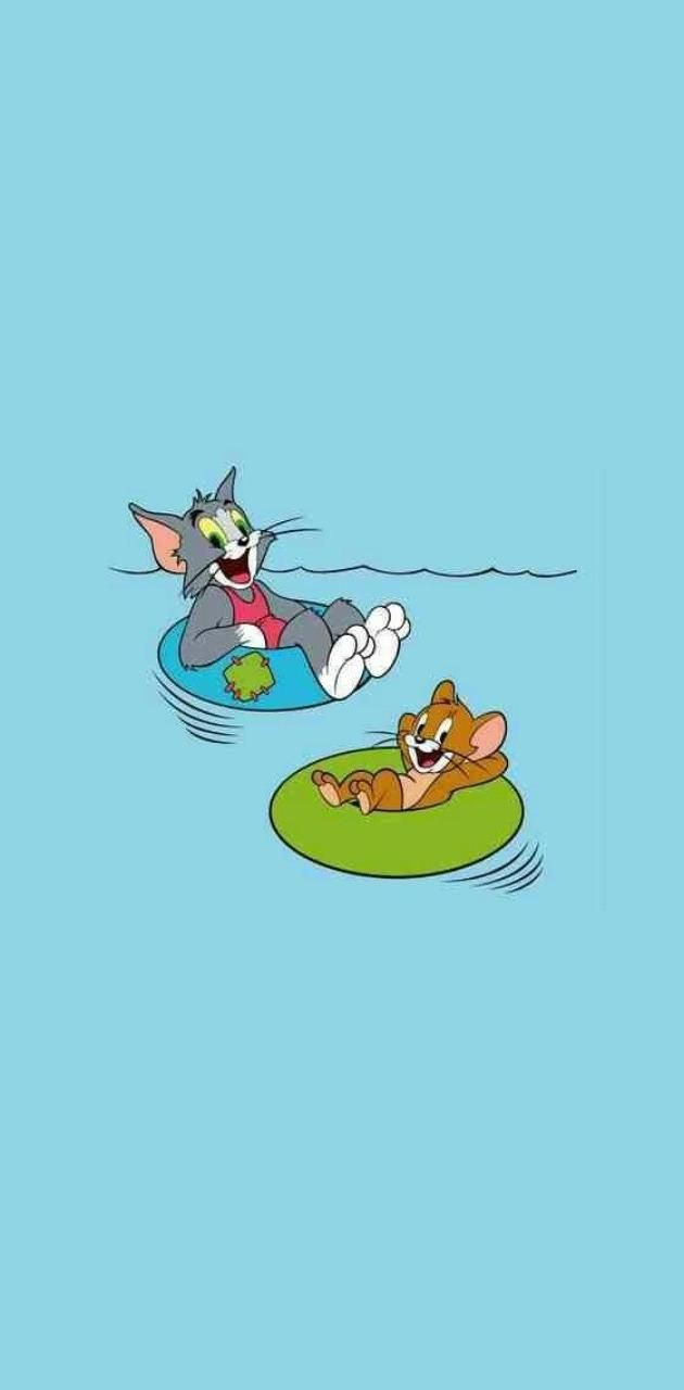 Tom and Jerry cartoon wallpaper for iPhone with resolution 1080X1920 pixel. You can make this wallpaper for your iPhone 5, 6, 7, 8, X backgrounds, Mobile Screensaver, or iPad Lock Screen - Tom and Jerry