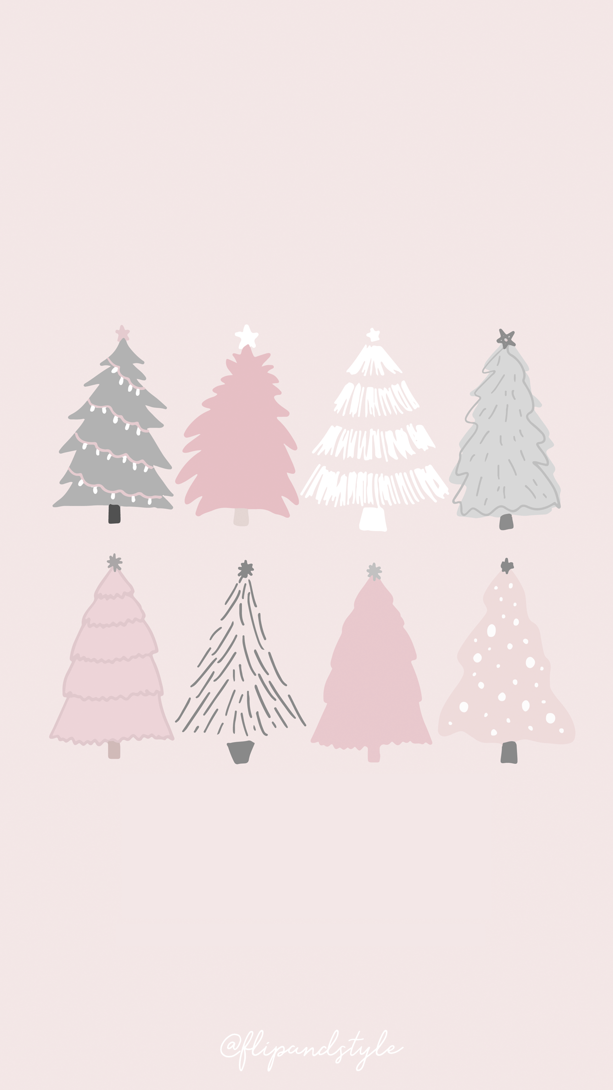 Pastel Christmas Wallpaper