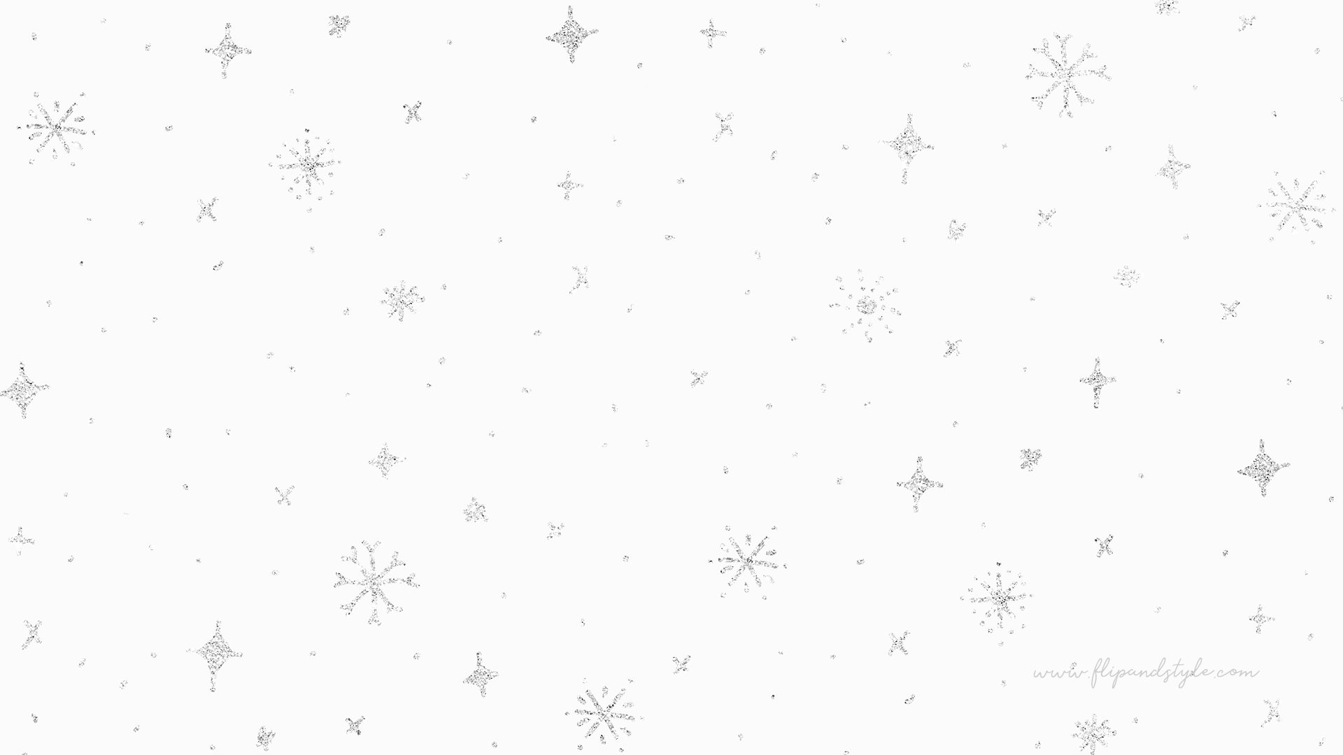 White Christmas Computer Wallpaper