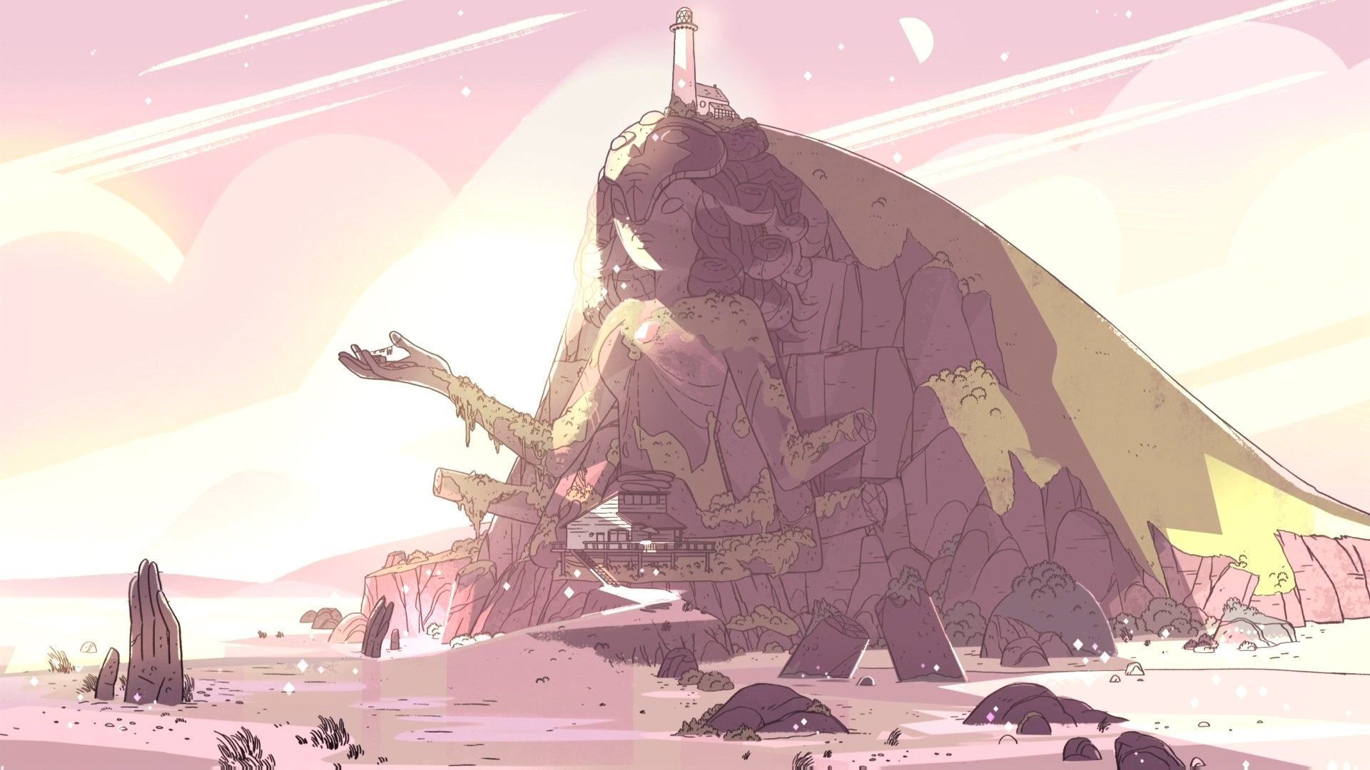 Steven Universe, as seen in the Season 5 finale, is a beautiful example of the show's artistic style. - Steven Universe