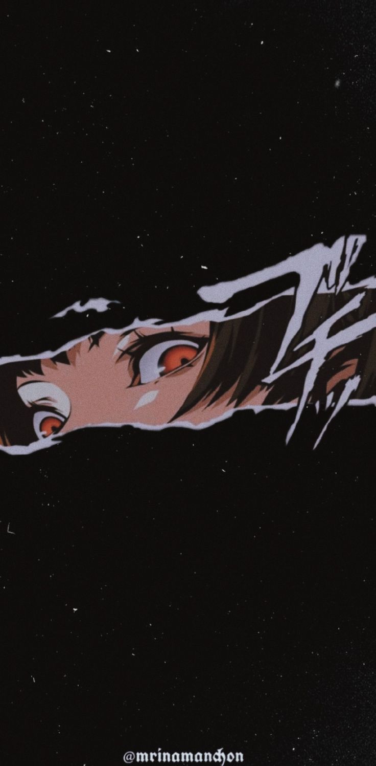 Attack on Titan Eren Yeager wallpaper for phone. Credit to the artist - Black anime, dark anime