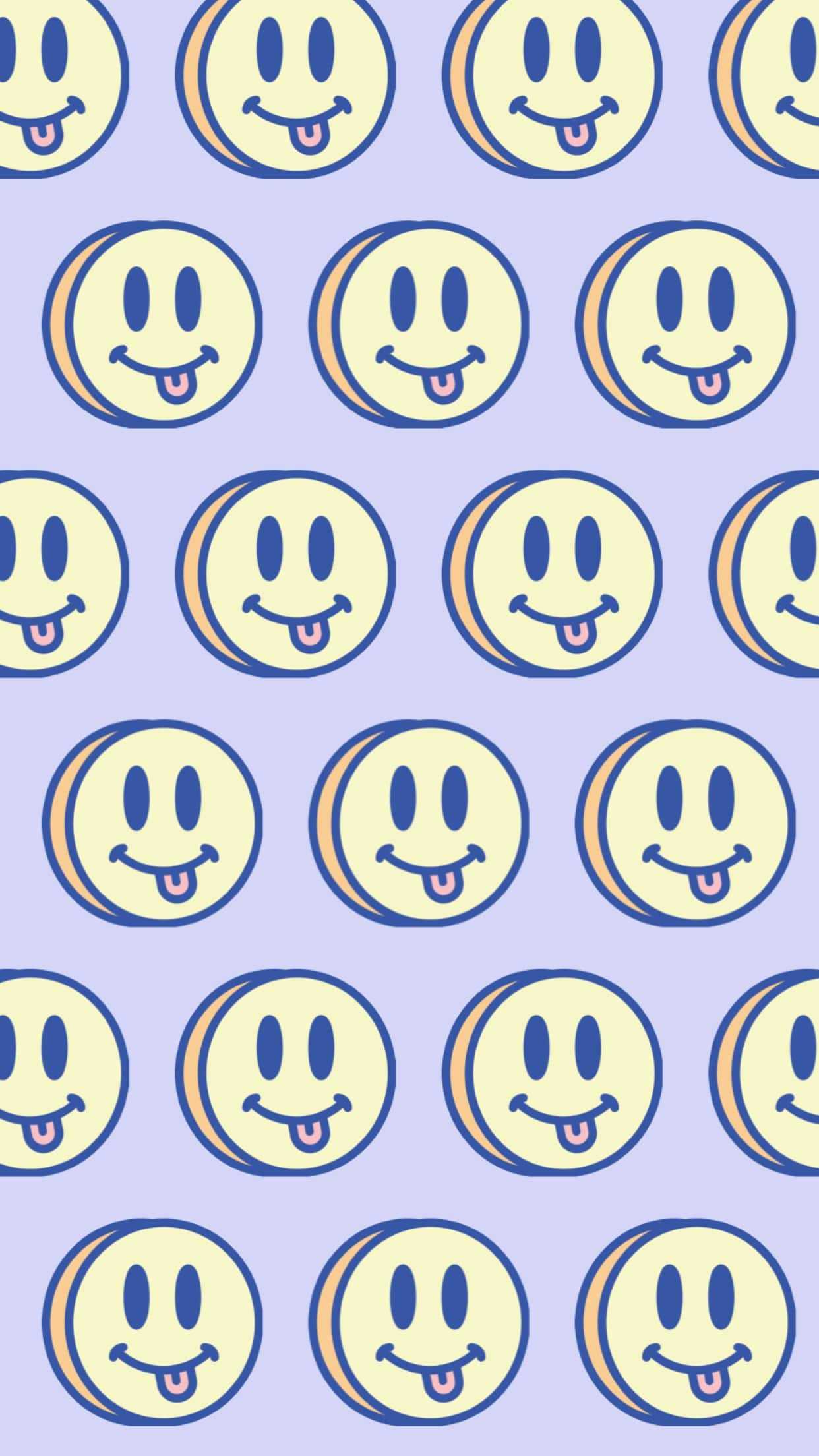 Aesthetic Smiley Face Wallpaper