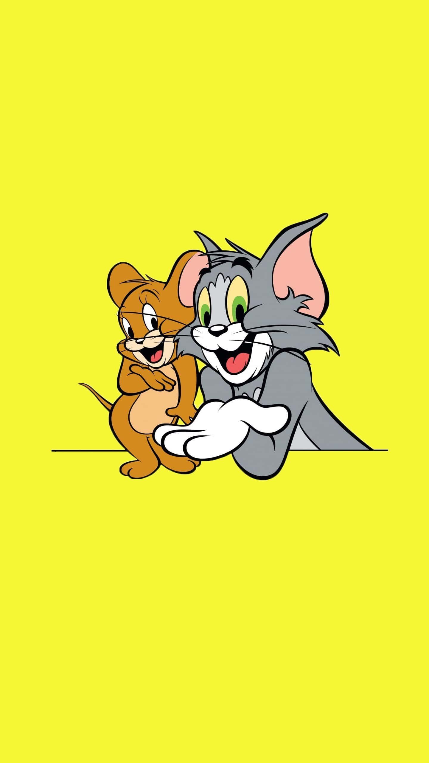 Tom and jerry photo with smile Wallpaper Download