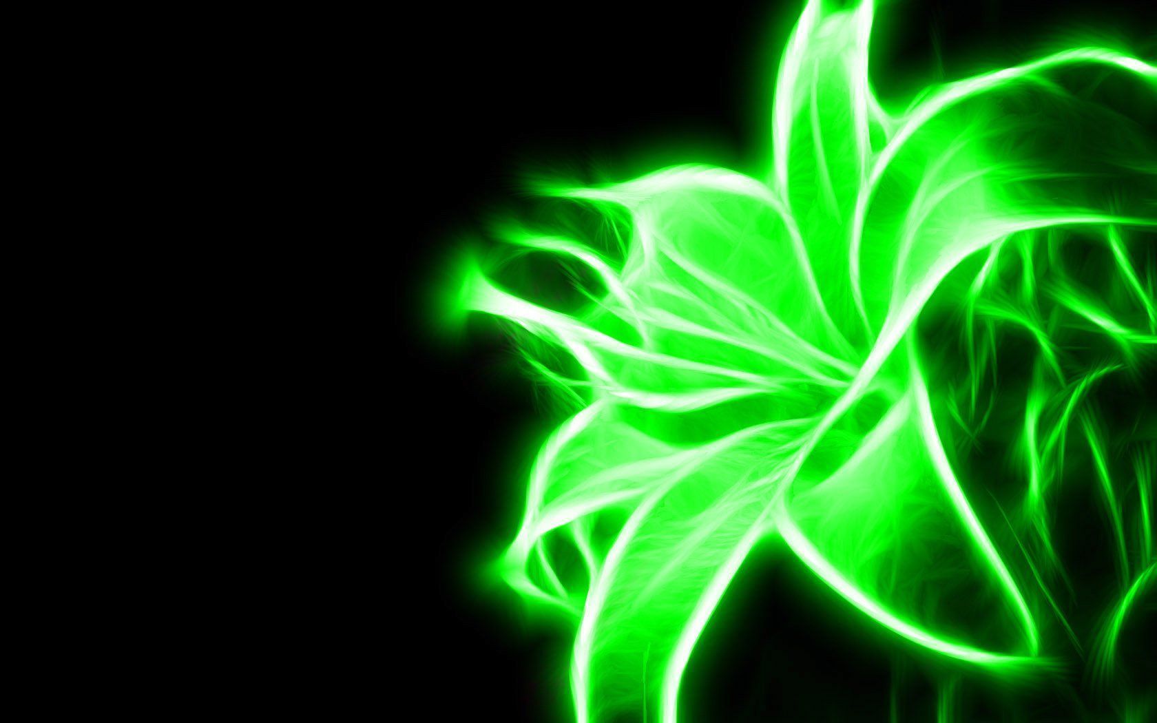 Lily flower wallpaper 1920x - Lime green, neon green