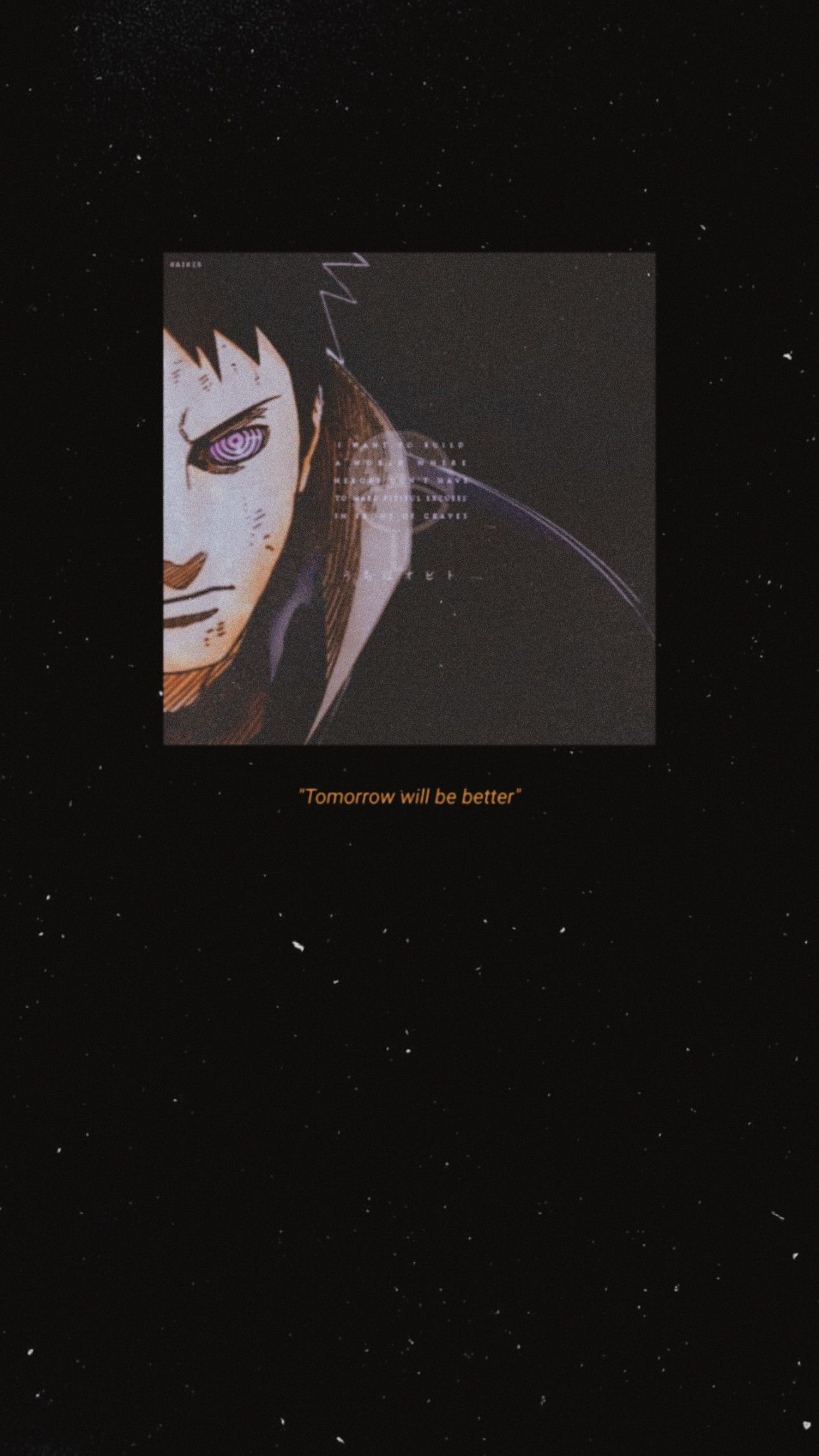 Obito Quote Wallpaper