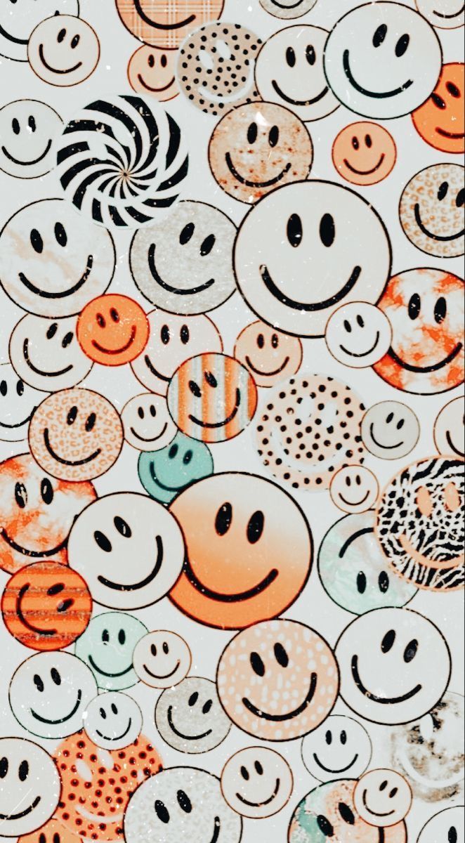 A close up of some smiley faces - Smile