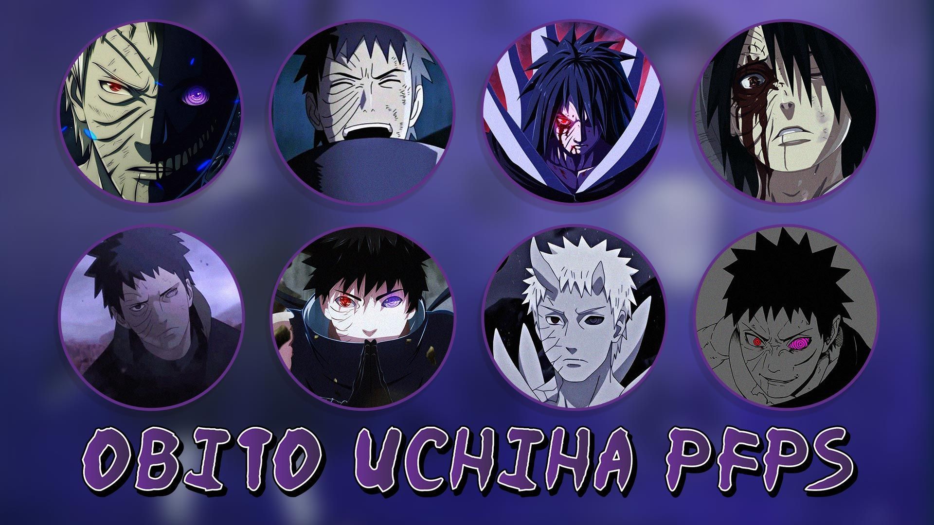 Obito PFP Naruto Aesthetic PFPs for TikTok, Discord, IG
