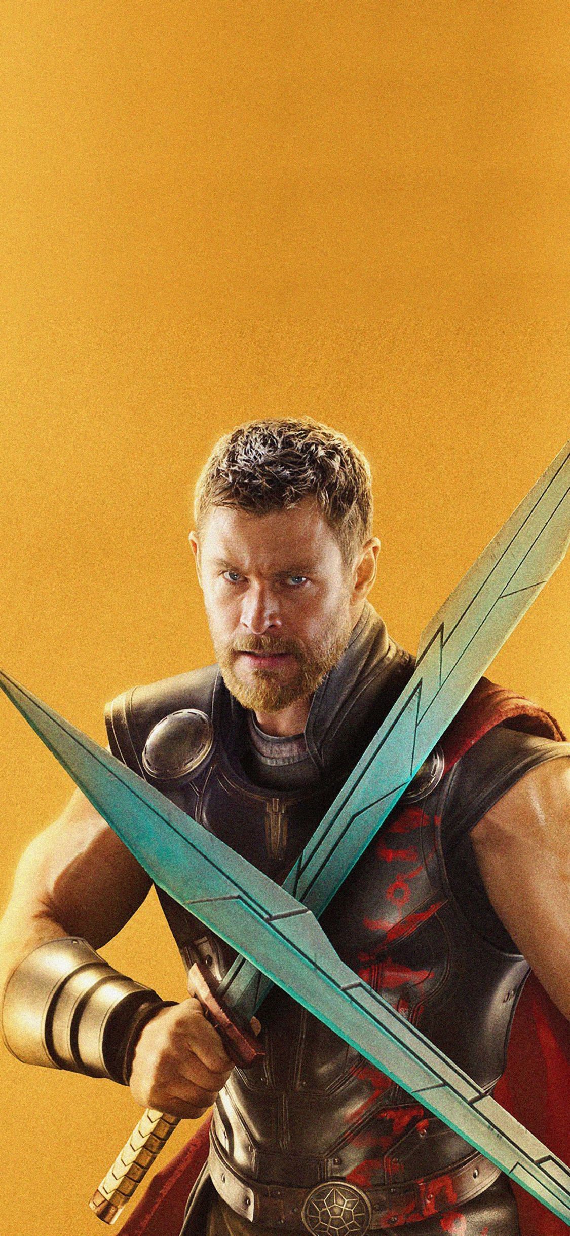 Wallpaper iPhone Thor Ragnarok with high-resolution 1080x1920 pixel. You can use this wallpaper for your iPhone 5, 6, 7, 8, X, XS, XR backgrounds, Mobile Screensaver, or iPad Lock Screen - Thor