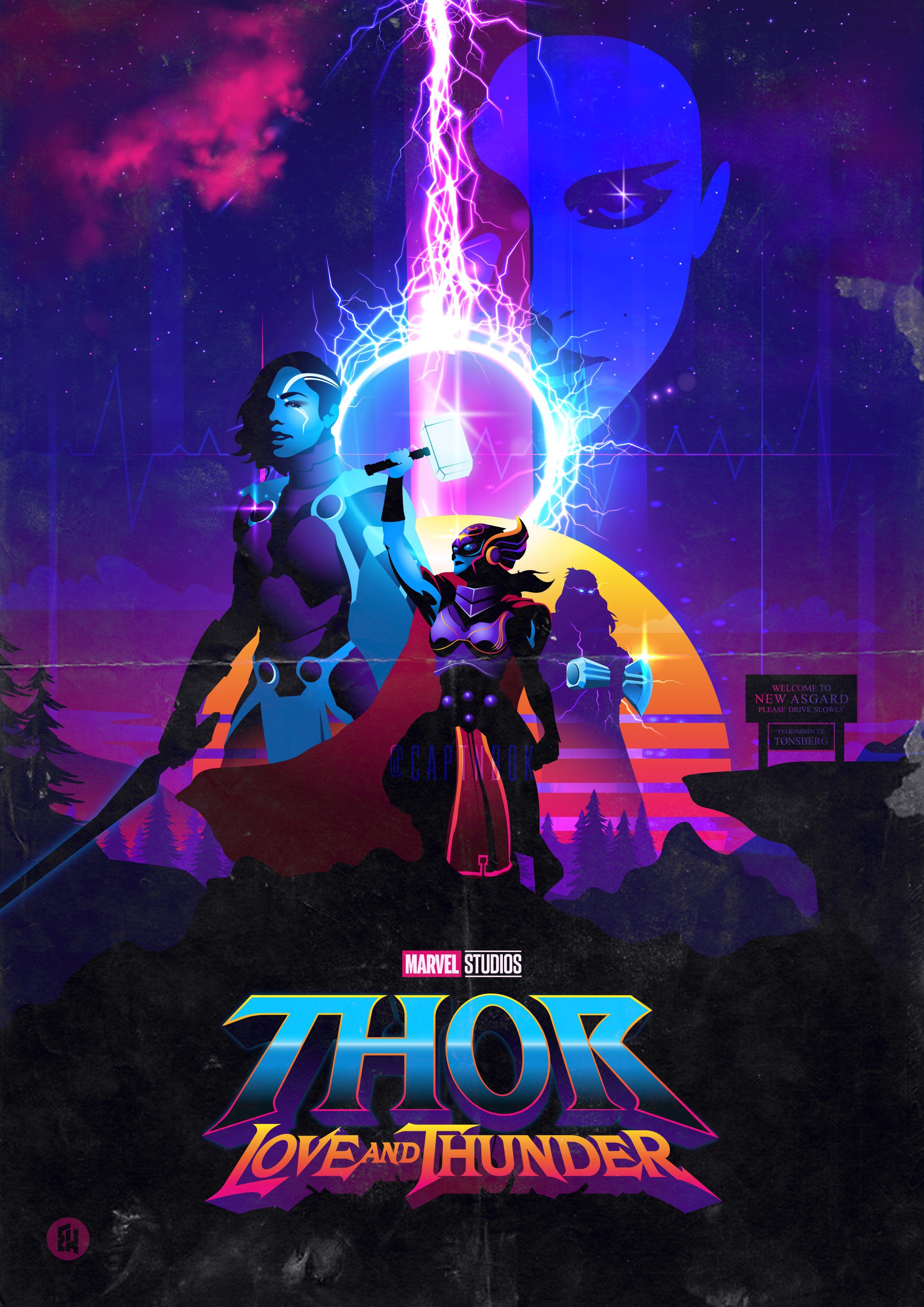 Thor Love and Thunder wallpaper 2022 - Thor