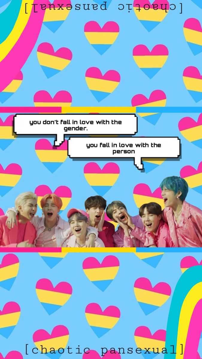 BTS wallpaper with text that reads 
