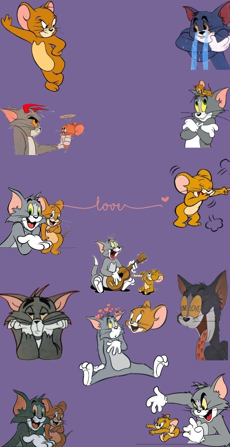 Tom and Jerry. Tom and jerry wallpaper, Cartoon wallpaper iphone, Cute cartoon wallpap. Tom and jerry wallpaper, Cute cartoon wallpaper, Tom and jerry cartoon