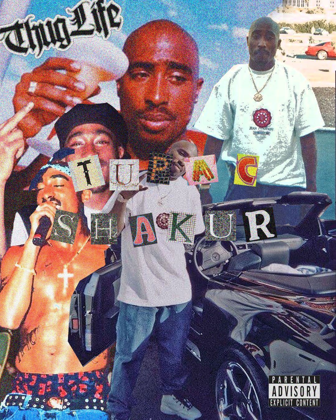 tupac shakur collage aesthetic. Tupac wallpaper, Tupac art, Tupac picture