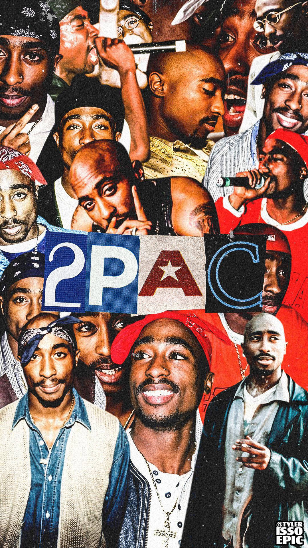 Download Tupac Cut Out Picture Wallpaper