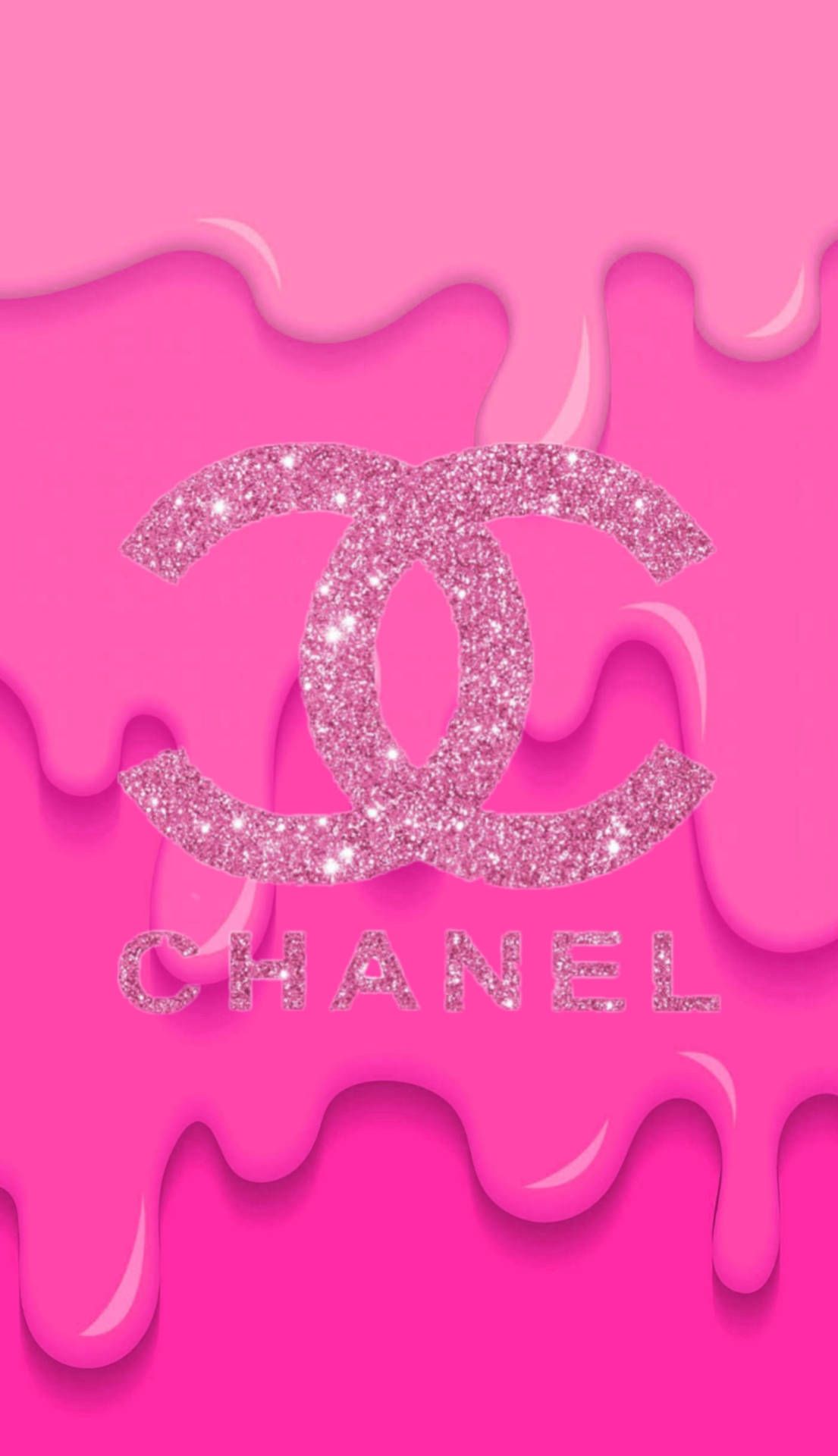Download Pink Aesthetic Chanel Logo Wallpaper