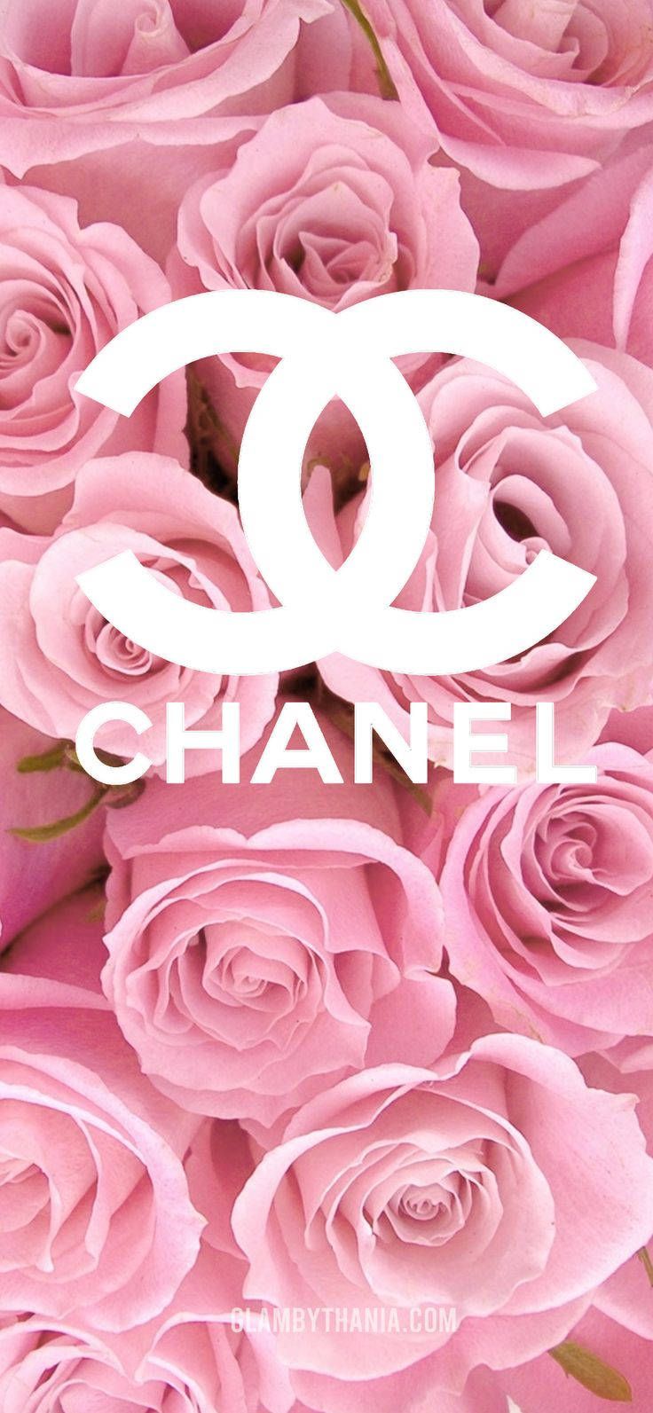 Download Chanel Roses Girly iPhone Wallpaper
