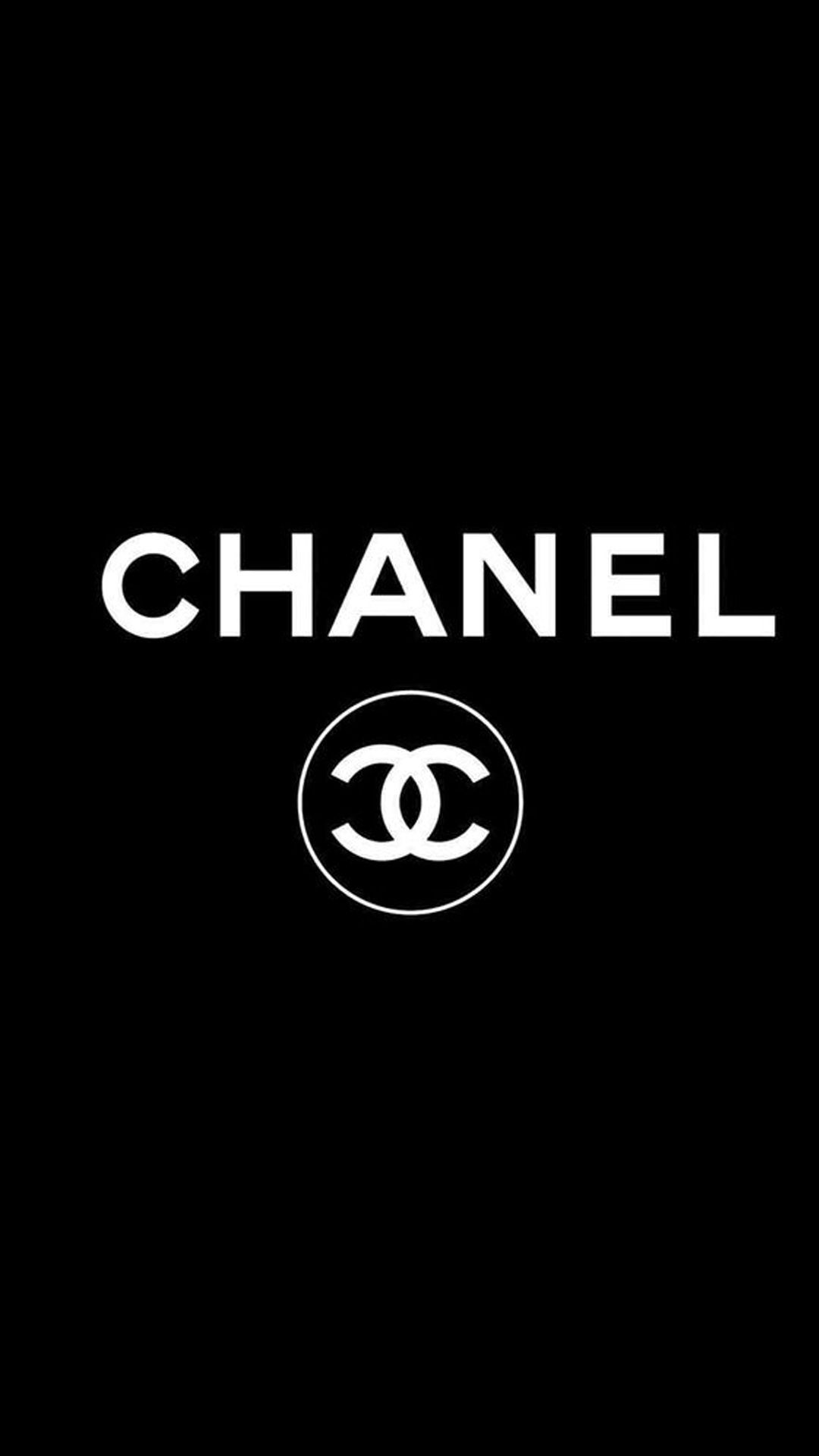 Coco Chanel Logo iPhone Wallpaper