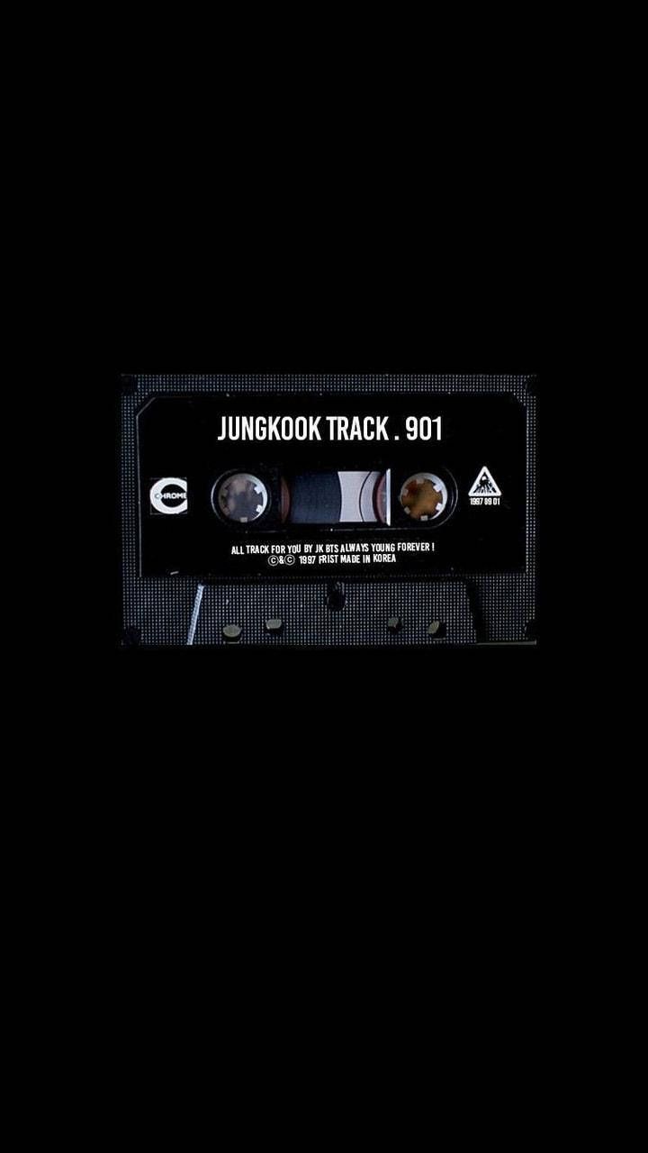 Download Jungkook Cassette Dark Grunge Aesthetic Wallpaper