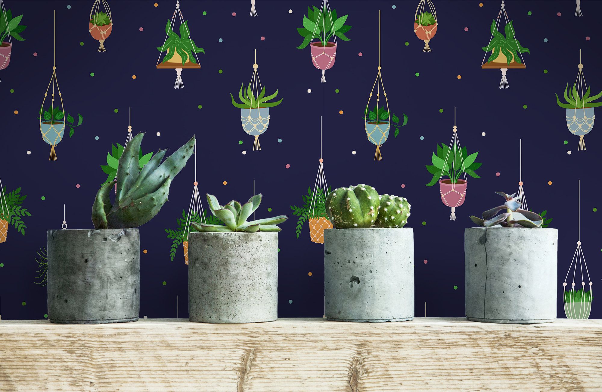 Houseplant Wallpaper