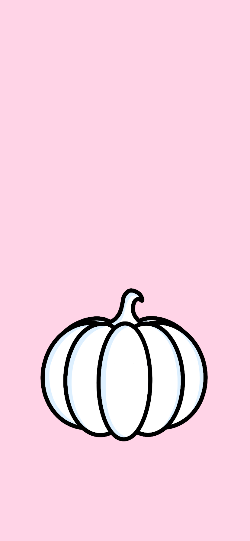 A pumpkin on the wall - Halloween