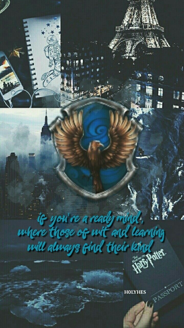 Aesthetic, Blue, And Harry Potter Image Screen Harry Potter Aesthetic