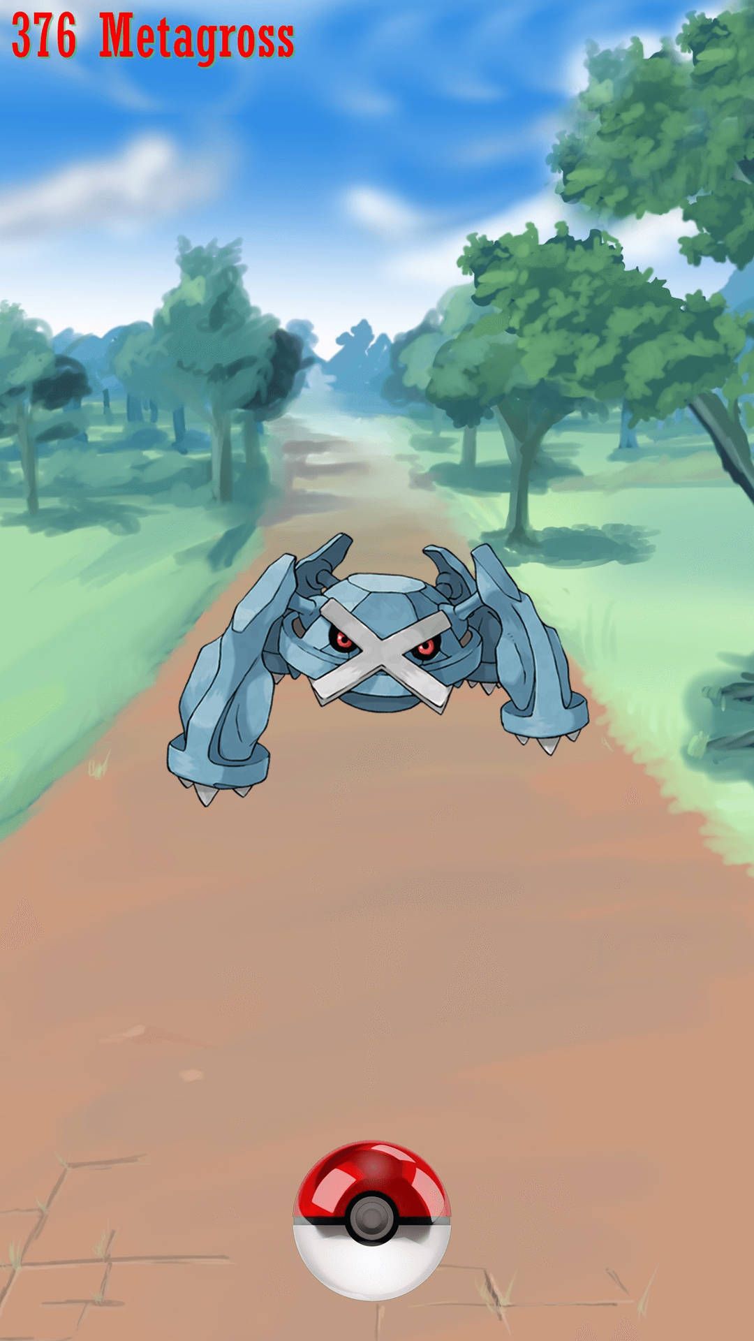 Download Metagross Pokemon Go Aesthetic Wallpaper