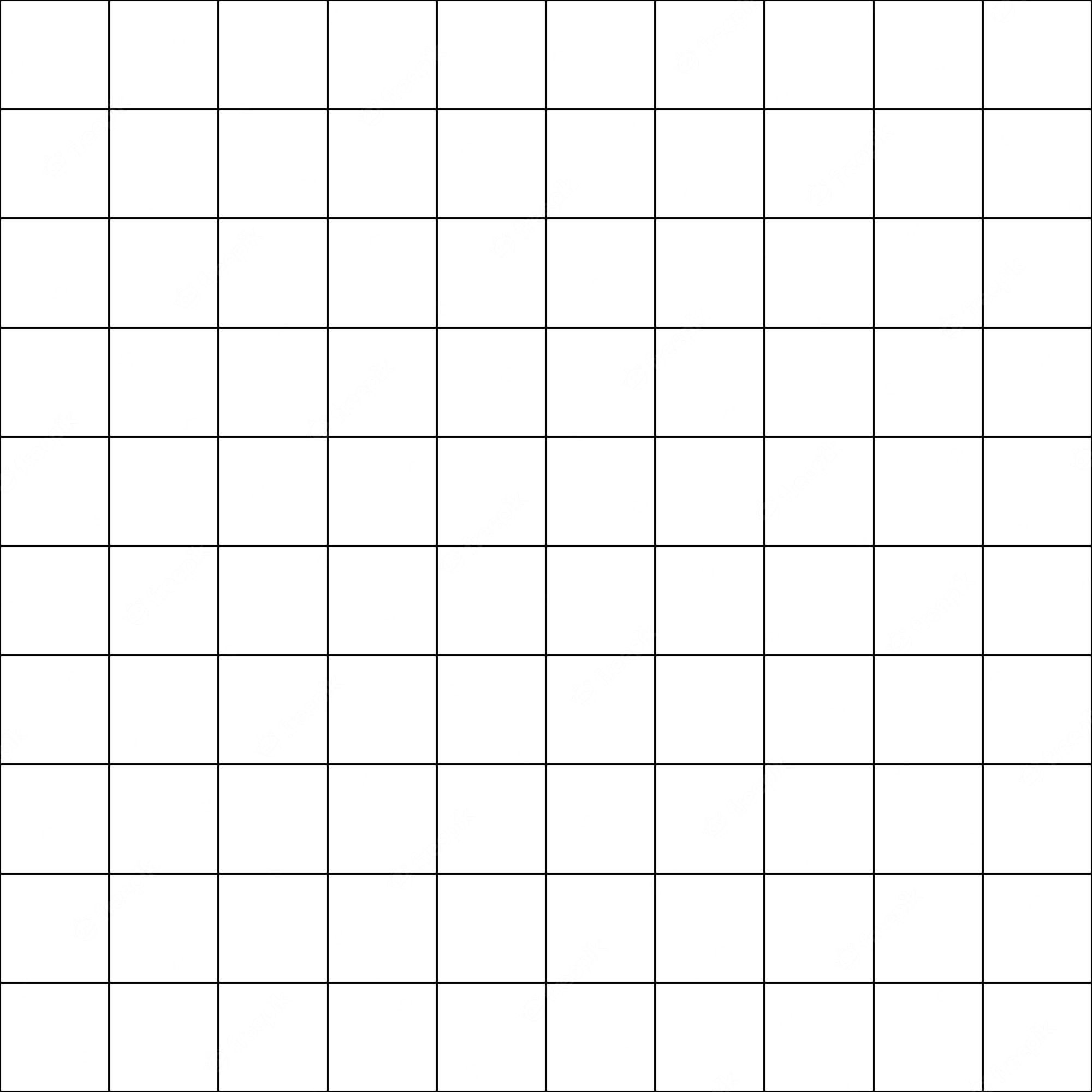 A blank grid - Grid