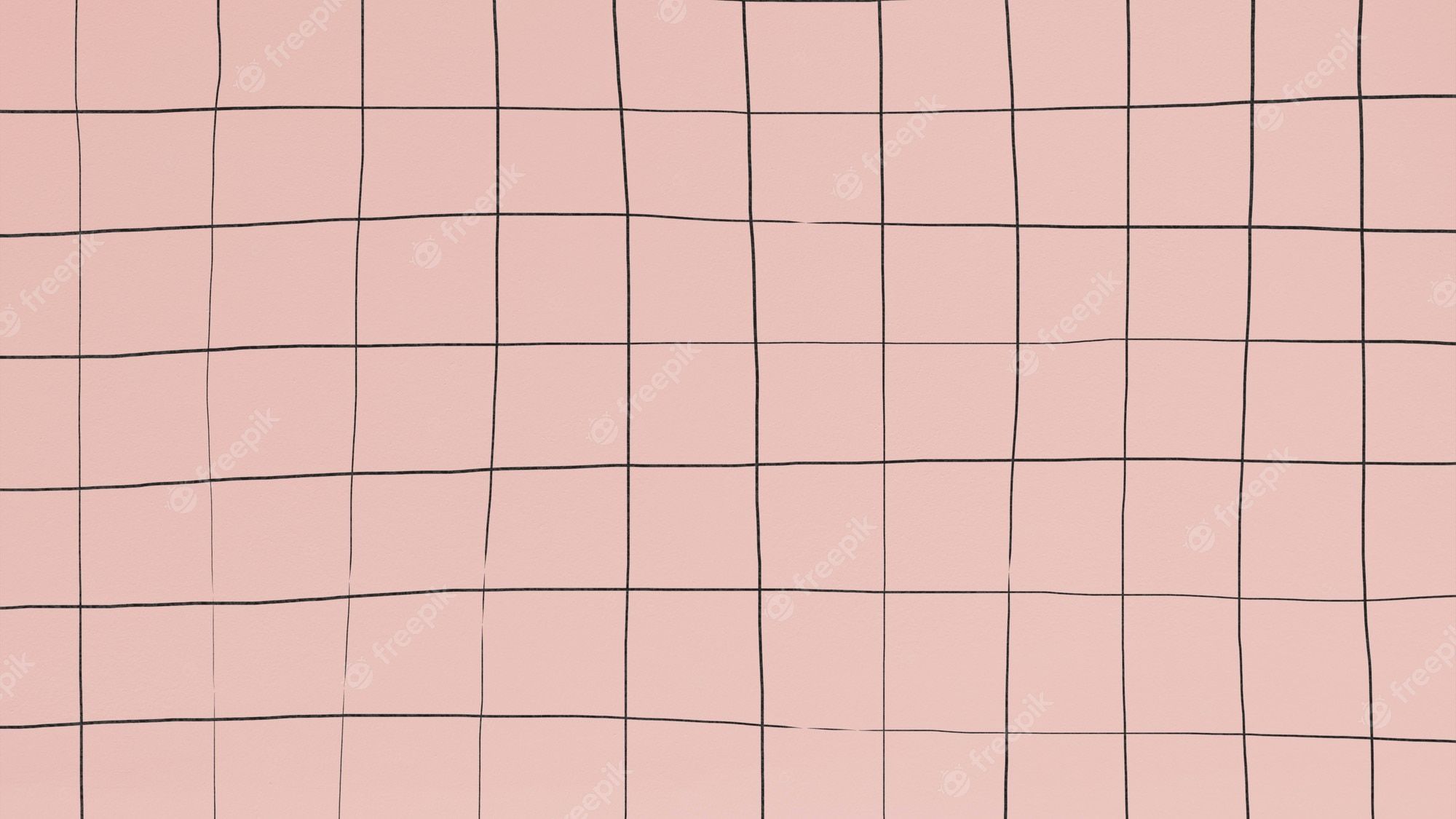 A pink background with black lines - Grid