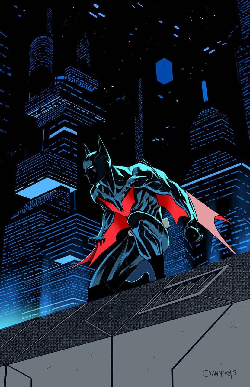 A batman character is standing on top of something - Batman