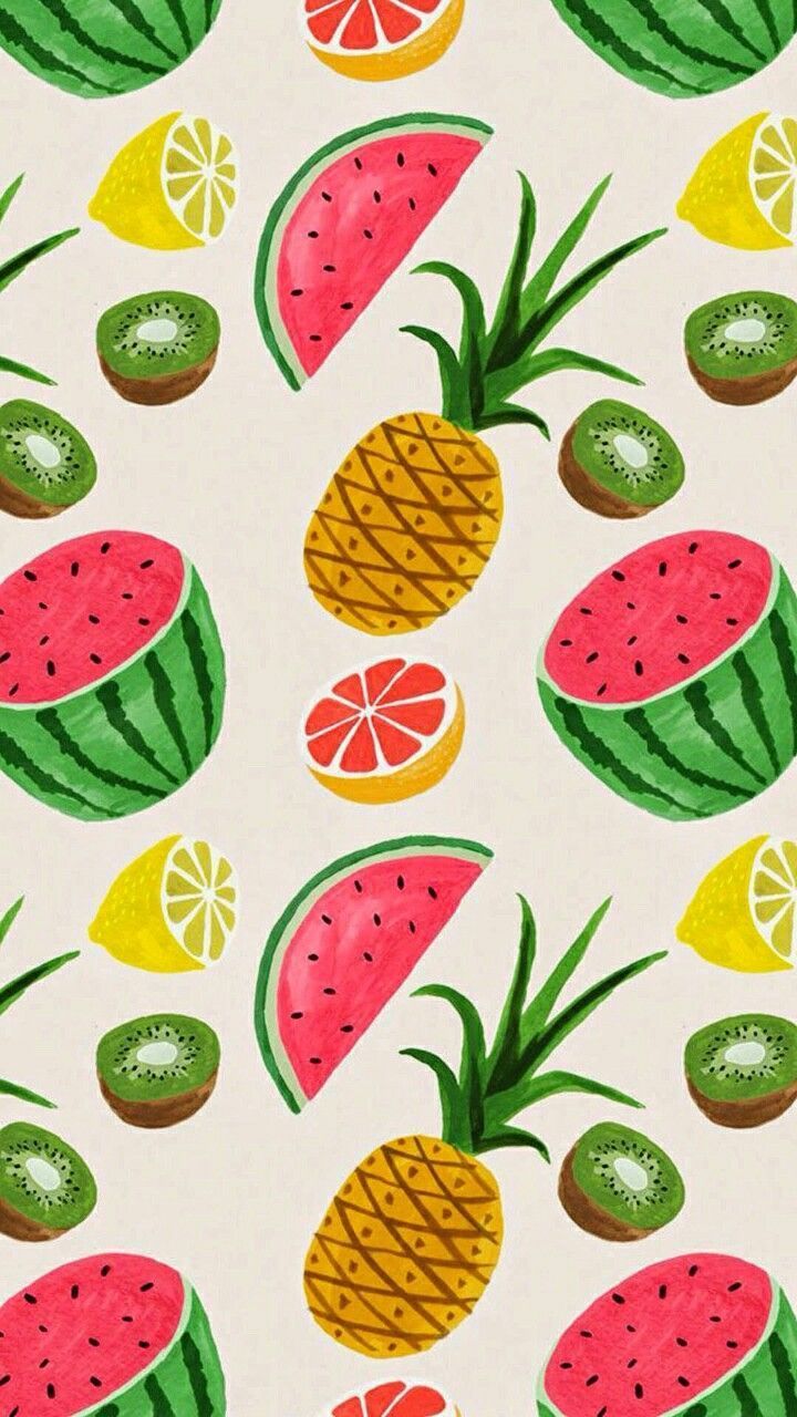 Fruit Pattern Wallpaper Free Fruit Pattern Background
