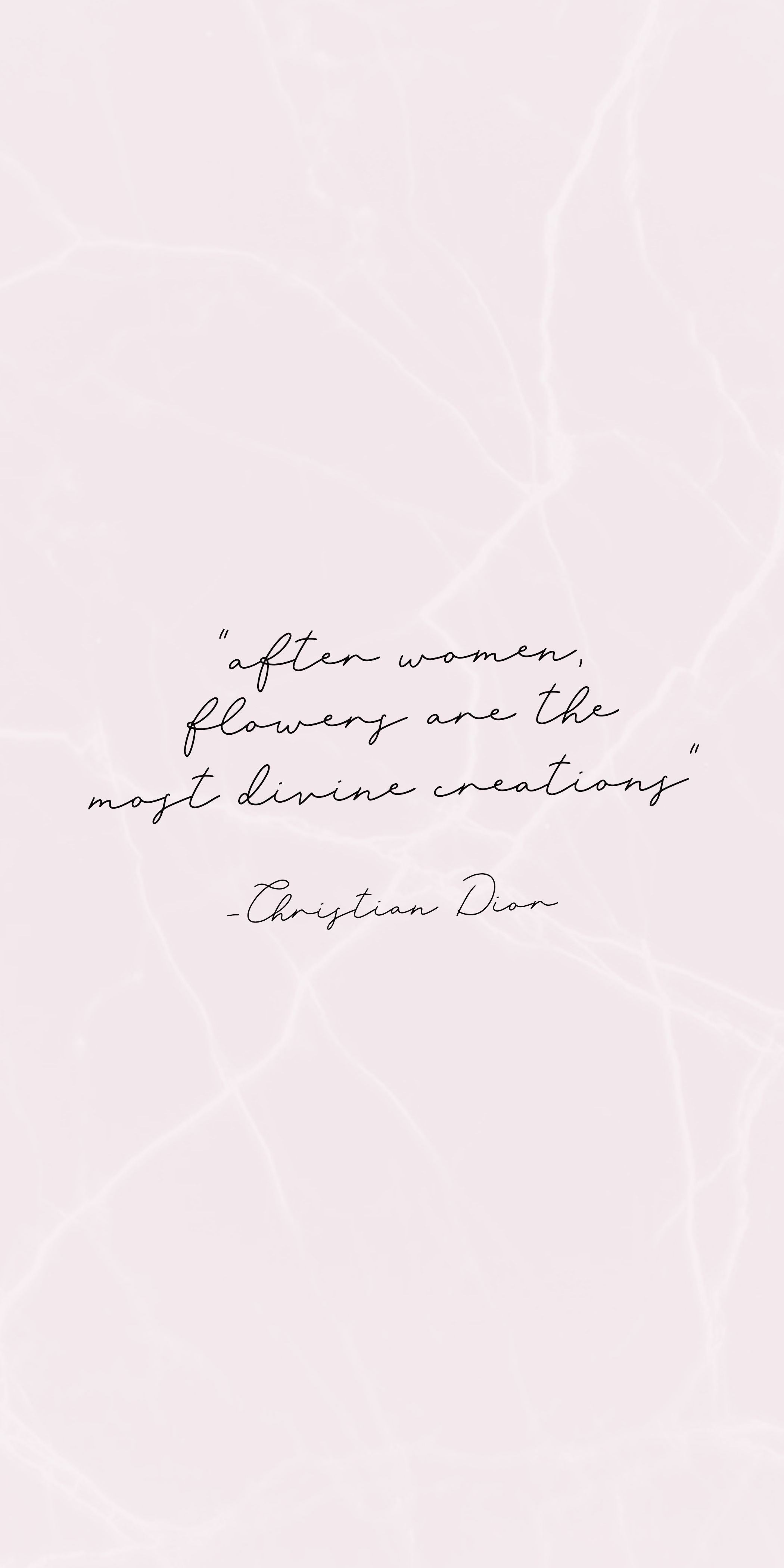 A quote from the book of poetry by carolyn d - Dior