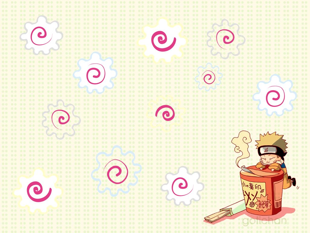 Wallpaper anime background with a character and some food - Ramen