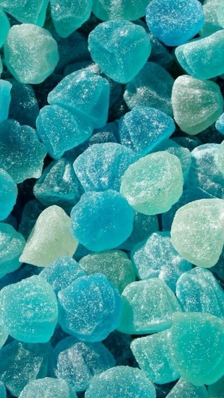 blue, candy, and wallpaper image. Cute wallpaper background, Blue wallpaper, Aesthetic background
