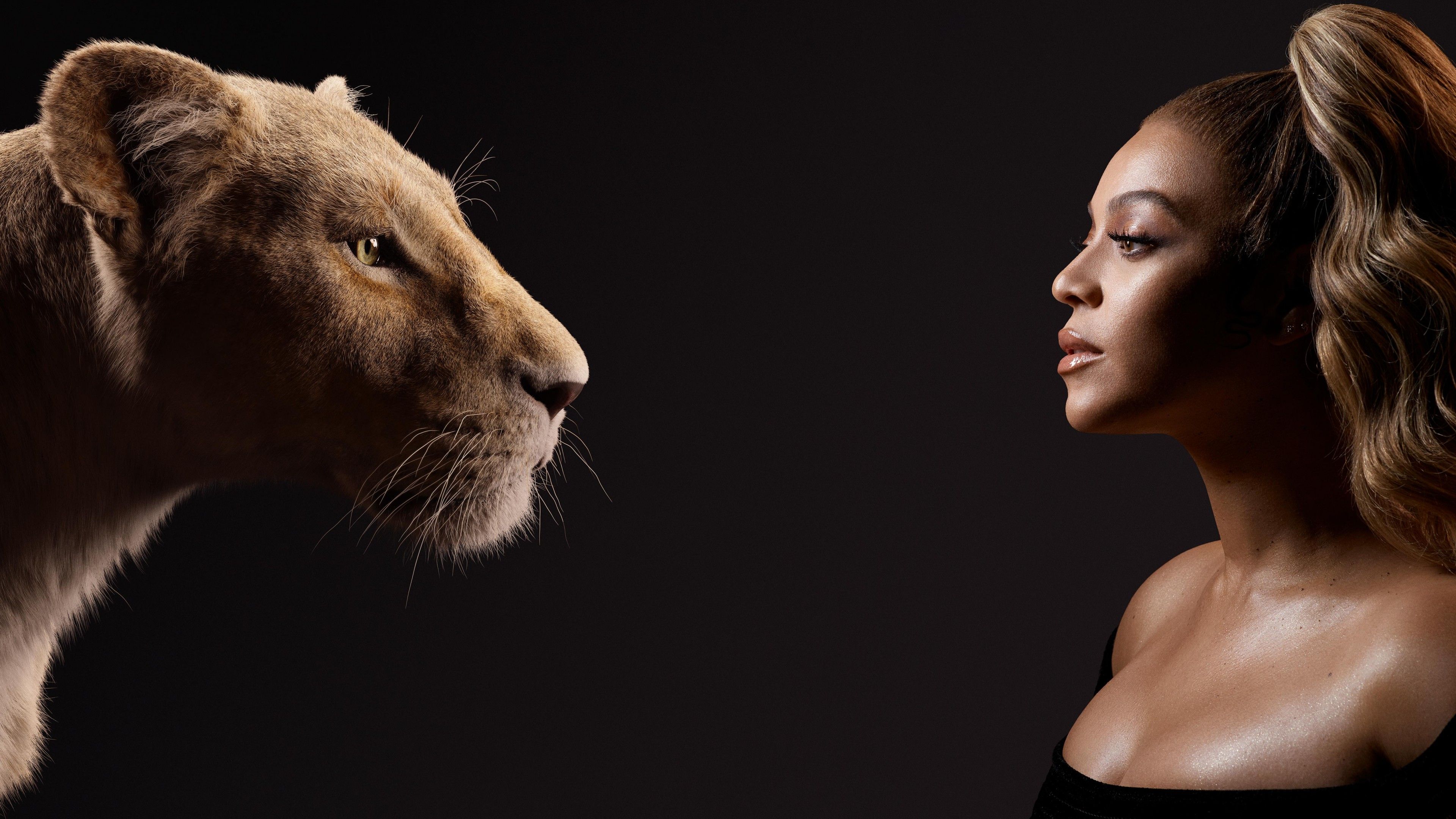 Beyoncé as Nala in The Lion King (2019) wallpaper. - Beyonce